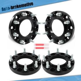 Br845399v01 Auto-brakemotive 4 1 Inch 8x180 Wheel Spacers 14x1.5 For 2011 2012-2024 Chevrolet Silverado 2500 Hd