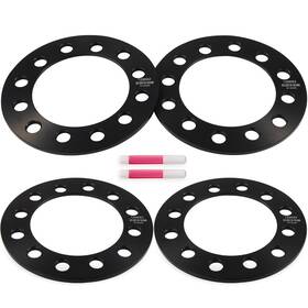 13103832 Autobtparts 4pcs 1/4 Inch 6mm Wheel Spacers For Toyota Chevy Gmc Ford Lincoln 6 Lug