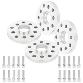 13103858 Autobtparts 4 Pcs 14x1.5 17mm Hub Centric Wheel Spacers For Volkswagen Audi