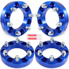13103926 Autobtparts 4x 6x5.5 Conversion Wheel Adapters 1.25 Inch For Chevy Gmc To Ford 6 Lug