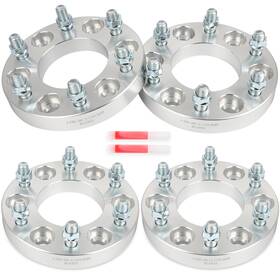 13103929 Autobtparts 4 Pcs 6x135 Conversion Wheel Adapters 1 Inch For Ford F150 To Chevy Gmc 6 Lug