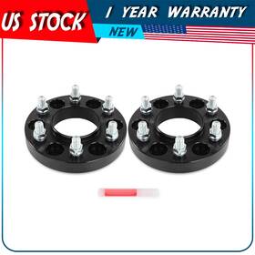 Auto129946day Autodayplus 2 Pcs 1 Inch 6x135mm M14x1.5 Wheel Spacers 87.1mm For Ford Expedition 2015 2016-2025