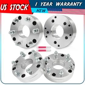 Auto844236day Autodayplus 4 X 2 Inch 5x4.75 To 6x5.5 M12x1.5 Wheel Adapters Fits Chevrolet Corvette 1984-2019