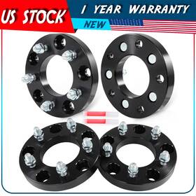 Auto844279day Autodayplus 4 Pcs 1 Inch 5x5.5 To 5x5 1/2 -20 Wheel Adapters 87.1mm For Ford E-150 Club Wagon