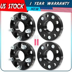 Auto844286day Autodayplus 4 Pcs 1 Inch Thick 5x4.5 5x114.3mm M14x1.5 Wheel Spacers 64.1mm Black Hubcentric Auto844286day Autodayplus 4 Pcs 1 Inch Thick 5x4.5 5x114.3mm M14x1.5 Wheel Spacers 64.1mm Black Hubcentric
