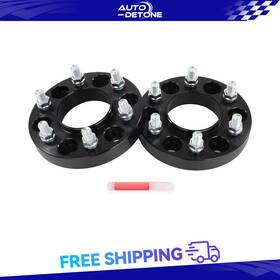 Au129946d Autodetone 1 Inch 6x135 14x1.5 2 Wheel Spacer Hubcentirc For Lincoln Navigator 2015 2016-2024 Au129946d Autodetone 1 Inch 6x135 14x1.5 2 Wheel Spacer Hubcentirc For Lincoln Navigator 2015 2016-2024