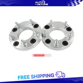 Au129975d Autodetone 1 Inch 4x4.5 To 5x4.5 1/2 2 Wheel Adapters For Nissan Sentra Mitsubishi Lancer Au129975d Autodetone 1 Inch 4x4.5 To 5x4.5 1/2 2 Wheel Adapters For Nissan Sentra Mitsubishi Lancer