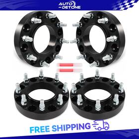 Au845401d Autodetone 4pcs Wheel Spacers 1.5 Inch 8x180 For Chevy Silverado Gmc Sierra Hd 124.1mm 14x1.5 Au845401d Autodetone 4pcs Wheel Spacers 1.5 Inch 8x180 For Chevy Silverado Gmc Sierra Hd 124.1mm 14x1.5