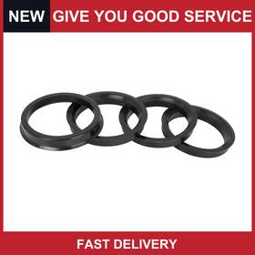 Automall Tech 726215607307 Universal 67.1-56.1mm Car Hub Centric Rings Wheel Bore Center Spacer Pack Of 4
