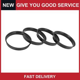 Automall Tech 726215608991 Universal 67.1-65.1mm Car Hub Centric Rings Wheel Bore Center Spacer Pack Of 4