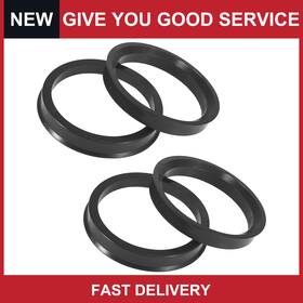 Automall Tech 726215609455 Universal 56.6-66.6mm Car Hub Centric Rings Wheel Bore Center Spacer Pack Of 4