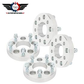 Autopartsunion-819612s Autopartsunion 4 5x4.5 To 5x5 Wheel Spacers 1.25 Inch For Tacoma Camry Rav4 Gs460 Accord Civic Cl