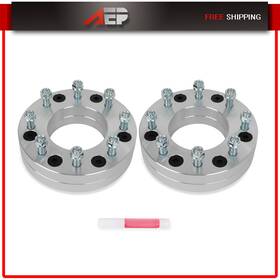 Autopuppy Auto127815ppy 2 X Inch 6x5.5 To 8x6.5 Wheel Adapters For Chevrolet Gmc Ram 1500 6 Lug 8