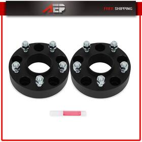 Auto127890ppy Autopuppy 2 X 5x5 Hubcentric Wheel Spacers 1.5 Inch Thick 14x1.5 For Jeep Wrangler 2019-2024