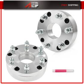 Auto128671ppy Autopuppy 2 Pcs Inch 5x4.75 To 6x5.5 Wheel Adapters 12x1.5 For Chevrolet Camaro Corvette S10