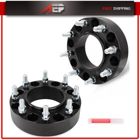 Autopuppy Auto129958ppy 2 Pcs 8x180 Inch Wheel Spacers Hubcentric M14x1.5 For Gmc Sierra 3500 Hd Srw