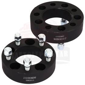 10028425 Autosuperstar 2x1.5 Inch Thick 5x4.5 Wheel Spacers 1/2 Studs For Ford Mustang Taurus Edge