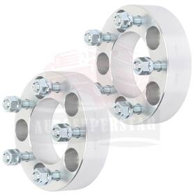 10028716 Autosuperstar 2 Pcs 1.5 Inch 5x4.5 12x1.25 Studs Wheel Spacers For Infiniti Ex35 Ex37 Fx35 Fx37