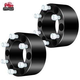 10028722 Autosuperstar 2 Pcs Black 3 Inch 6x5.5 14x1.5 Studs Wheel Spacers For Chevrolet Cadillac Gmc 10028722 Autosuperstar 2 Pcs Black 3 Inch 6x5.5 14x1.5 Studs Wheel Spacers For Chevrolet Cadillac Gmc