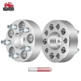 10028958 Autosuperstar 2 Pcs 1.5 Inch 5x100 12x1.25 Studs Wheel Spacers For Subaru Impreza 1993-2018