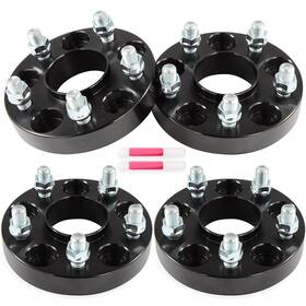 12957248 Autosuperstar 4 X 1 Inch / 25mm 5x4.5 5x114.3 Hub Centric Wheel Spacers 14x1.5 For Tesla 3 Y
