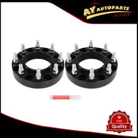 Ay Autoparts Ay Autopart129957 2x 1.5 Inch 8x180 To Wheel Spacer 14x1.5 For Gmc Sierra 2500 Hd 2011-2023 2024