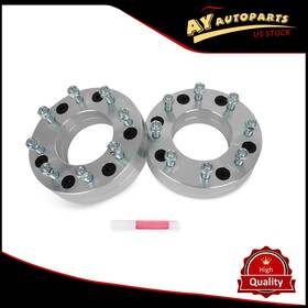 Autoparts127815 Ay Autoparts 2x 2 Inch 6x5.5 To 8x6.5 Wheel Adapters For 1999-2023 Chevrolet Tahoe Silverado 1500