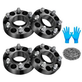 Bd-05-06061s2bk-vc Bdfhyk Bd-05-06061s2bk Wheel Spacers 1.5 Inch 6x5.5 1999-2021 Thickness Chevy