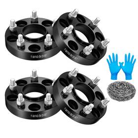 Bd-05-06211bk Bdfhyk 5x114.3mm Wheel Spacers 1 Inch Adapters Compatible With Nissan 3