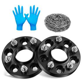 Bd-05-06878s2bk-2 Bdfhyk 5x108mm Hubcentric Wheel Spacers 20mm For Ford Jaguar Lincoln Volvo Mercury