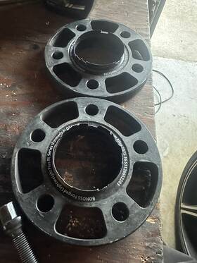 Bl5112665220mercedesbenz Bonoss 2x 20mm 5x112 Wheel Spacers For Mercedes Sl 500 55 550 S E Front Only