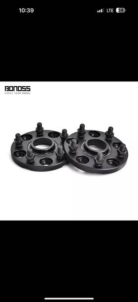 Blm51143641p220 Bonoss 2pc 15mm 5x114.3 Wheel Spacers For Hyundai Genesis Coupe Sedan Elantra Ix35