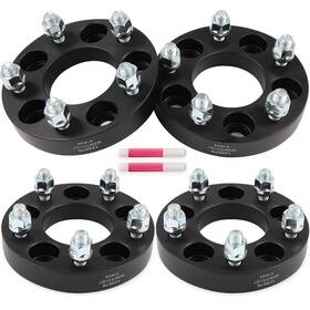 13072267 Book-autoparts 4p 1 Inch 5x4.5 To 5x4.75 Conversion Wheel Adapters For 1991-2019 Ford Explorer