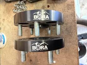 55715e100 Bora Wheel Spacers Jeep Wrangler Jl 2018 1 Inch Set Of 2 Hub Centric
