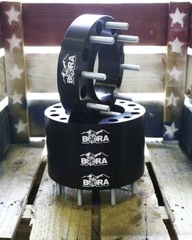 8170124f200 Bora Spacers Ford F350 Dually 1998-2002 2.0 Inch Thick Set Of 2 - Usa Made