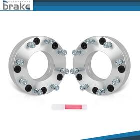 Br127817 Brakeautor 2x 6x5.5 To 8x180 2 Inch Wheel Adapters 14x1.5 For Gmc Sierra 1500 K1500 Yukon Tahoe