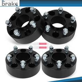 Br842266d Brakeautor 4 X 2 Inch Hubcentric 5x5 Wheel Spacers 14x1.5 For Jeep Grand Cherokee Wrangler Jl
