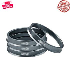 Branded 705353732546 4 Pack Hub Centric Rings 66.1mm To 73.1mm Aluminum Alloy Wheel Adapter