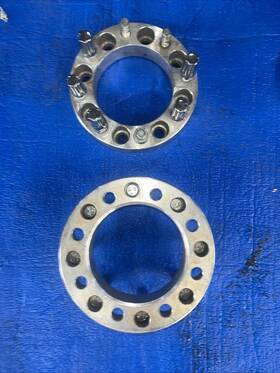 8650-8650c8 Bullit 2 Pc 1.5 Inch 8 Lug Wheel Spacers 8x6.5 Fits Silverado 2500 Hd 3500 Duramax