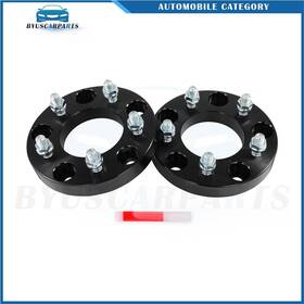 12713488 Byuscarparts 2 Pcs 1 Inch Conversion Wheel Adapters 5x5.5 To 5x5 For Ford Dodge Jeep 1/2 X20