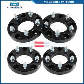 12713500 Byuscarparts 4 Pcs 1 Inch Conversion Wheel Adapters 5x5.5 To 5x5 For Ford Dodge Jeep 1/2 X20