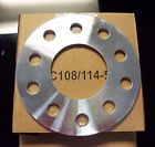 5x108-5x114.3 C108-114-05 White Knight Spacers Thickness Cb Lip