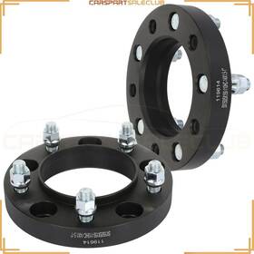 10018564 Carspartsaleclub 2 Pcs 1 Inch 5x150 14x1.5 Studs Wheel Spacers For Toyota Land Cruiser 4.7l 1998-2007