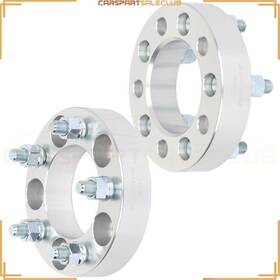 10020647 Carspartsaleclub 2 Pcs 1.25 Inch 5x4.5 1/2 Studs Wheel Spacers For Ford Mustang Edge
