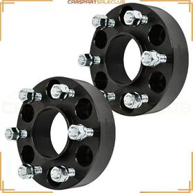 10025016 Carspartsaleclub 2 Pcs1.5 Inch 6x5 12x1.5 Studs Wheel Spacers For Chevrolet Trailblazer 4.2l 2002-09