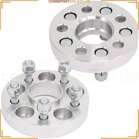 10025839 Carspartsaleclub 2 Pcs 1 Inch Thick 12x1.5 5x100 Wheel Spacers For Chrysler Pt Cruiser Chevrolet