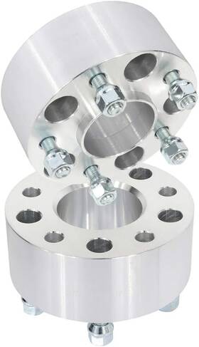 119644-5210-1731224521 Cciyu 2.5 Inch Wheel Spacers 5x4.75 70.5mm Bore With 12x1.5 Lug Nuts Adapters