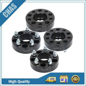 Chas82618101s Chas 4 5x4.5 5x114.3 Hubcentric Wheel Spacers 1.5 Inch For Ford Mustang Ranger 1/2 X20