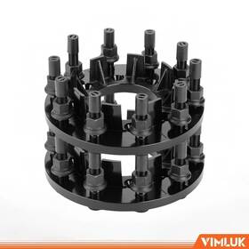 Vk-8180f-2vk-8180f-2 Chevrolet 2pc Front 8 X180mm To 10x285mm Lug Hub Centric Wheel Adapters For Gmc&chevrolet