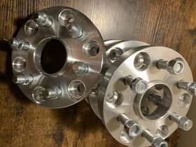 5475-6550e Cm 4x 1 Inch 5x4.75 5x120 To 6x5.5 6x139.7 Conversion Wheel Spacer Adapter Rims